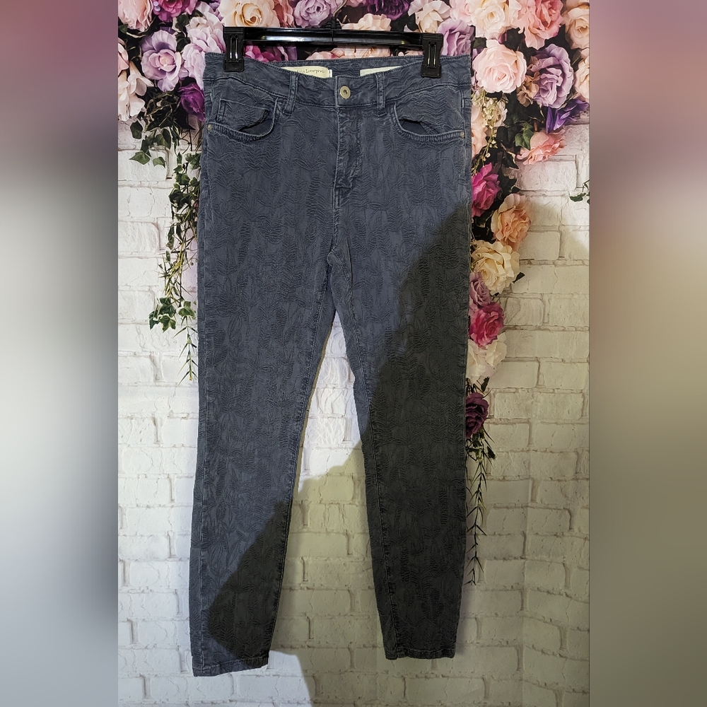 Pilcro and the Letter press embossed jeans
